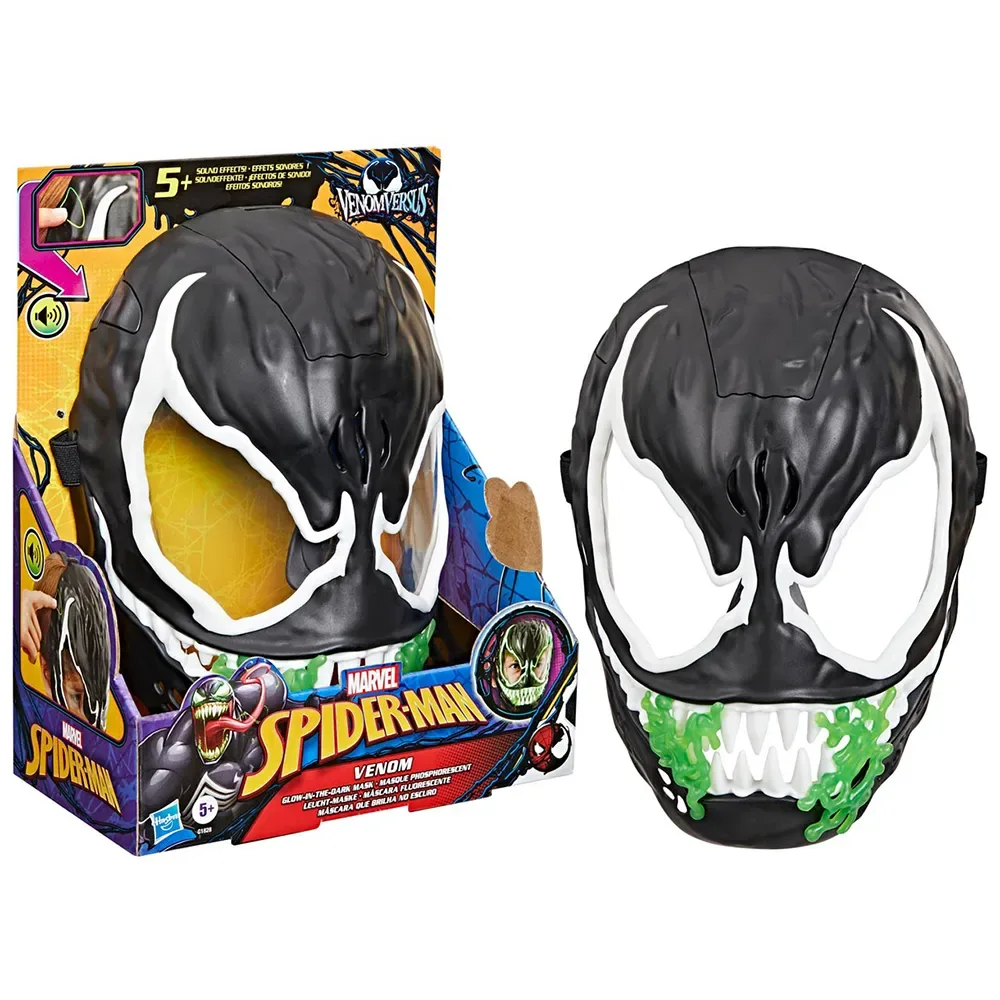 Fluorescerende Venomversus-maskerfiguur van Hasbro – cover