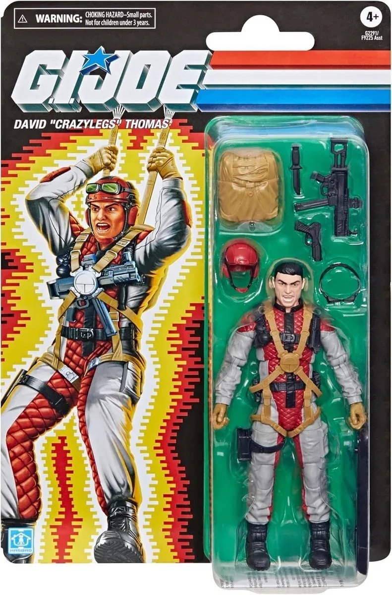 G.I. Joe Classified Retro David "Crazylegs" Thomas by Hasbro – cover