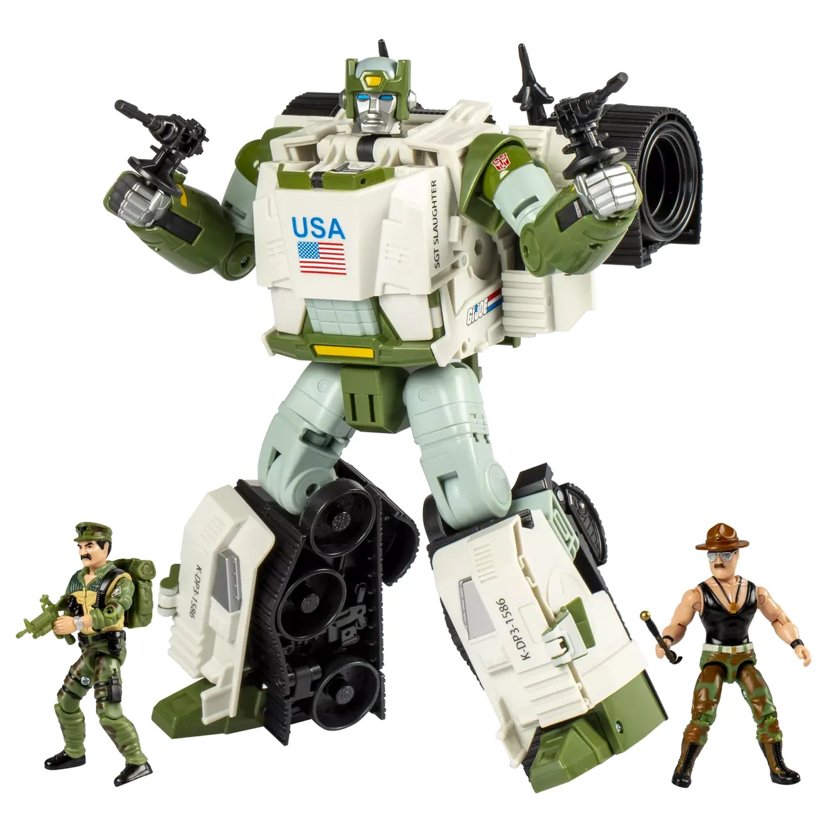 G.I. Joe x Transformers Autobot Kup Triple T van Hasbro – cover