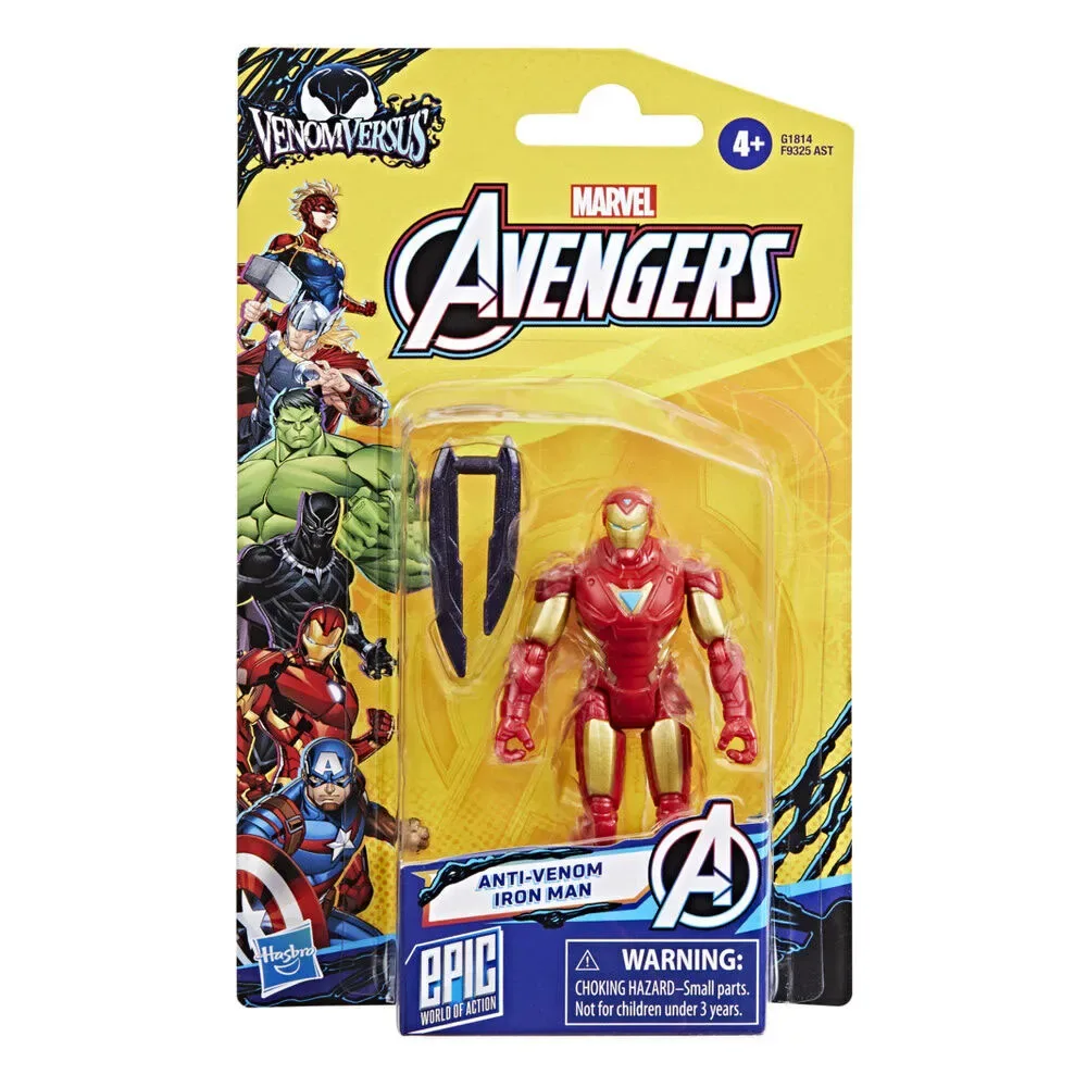 Iron Man Anti-venom Avengers Marvel Figuur van Hasbro – cover