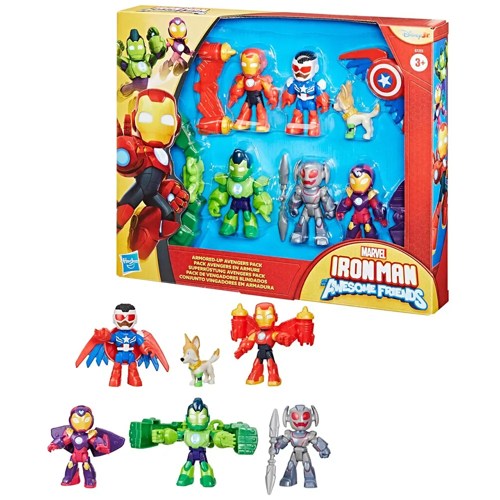 Iron Man Friends En Zijn Geweldige Actiefiguur van Hasbro – cover