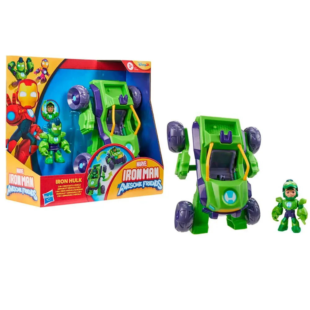 Iron Man Friends En Zijn Ontzagwekkende Figuur van Hasbro – cover
