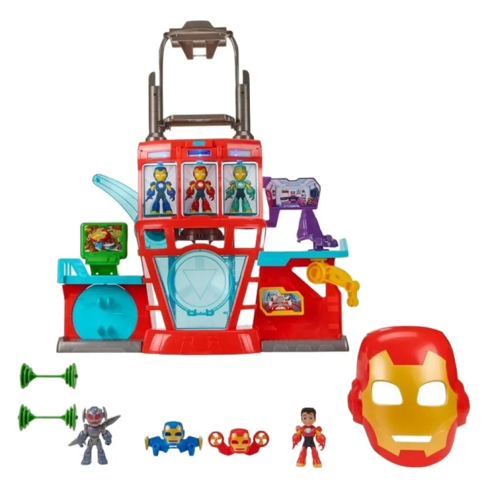 Iron Man Hoofdkwartier Speelset van Hasbro – cover