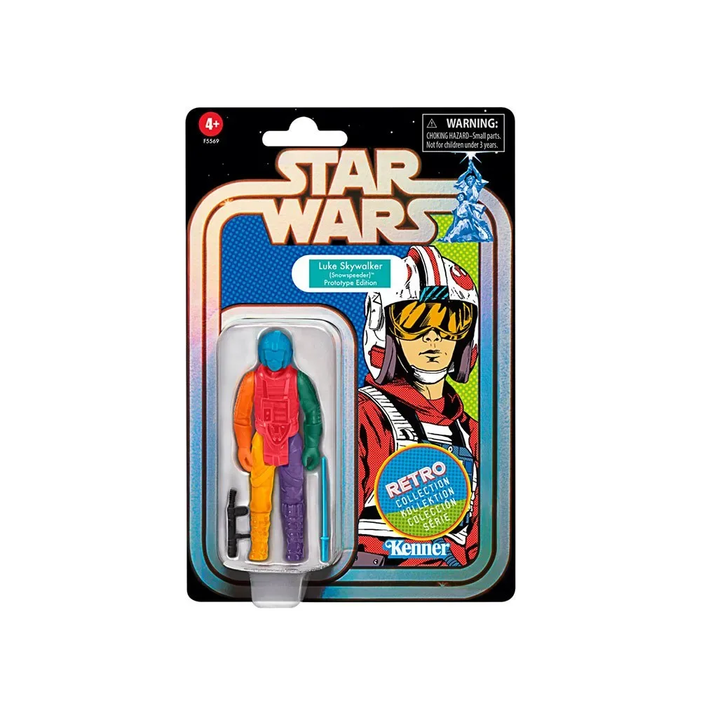 Luke Skywalker Snowspeeder Prototype Edition In Willekeurige Kleur Retro Collection Figuur van Hasbro – cover