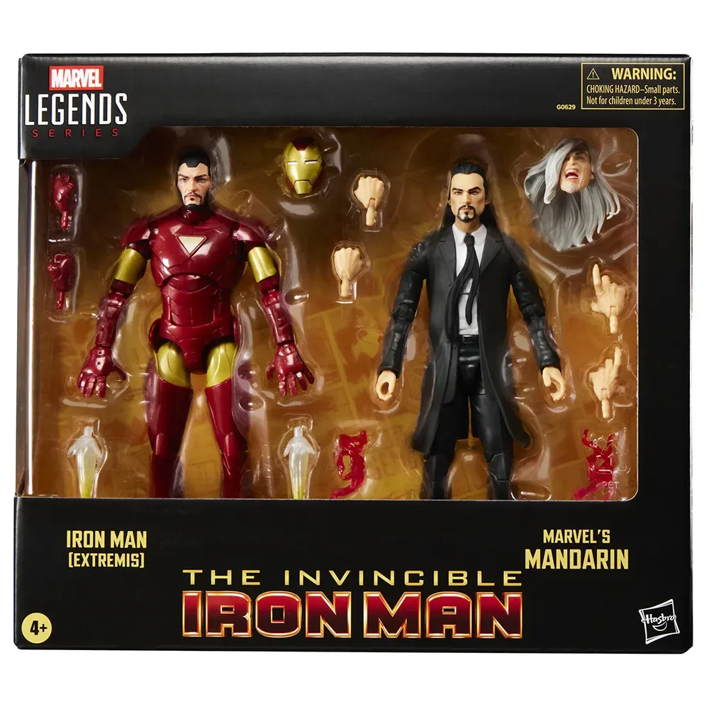 Marvel Iron Man (extremis) & Mandarin Figurenpakket van Hasbro – cover