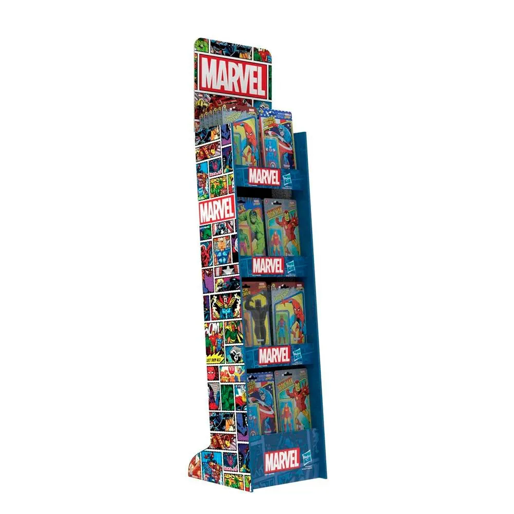 Écran Rétro 5 Modèles Marvel 48 Unités de Hasbro – jaquette