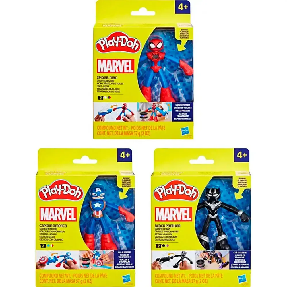 Play-doh Marvel Actiefiguur van Hasbro – cover