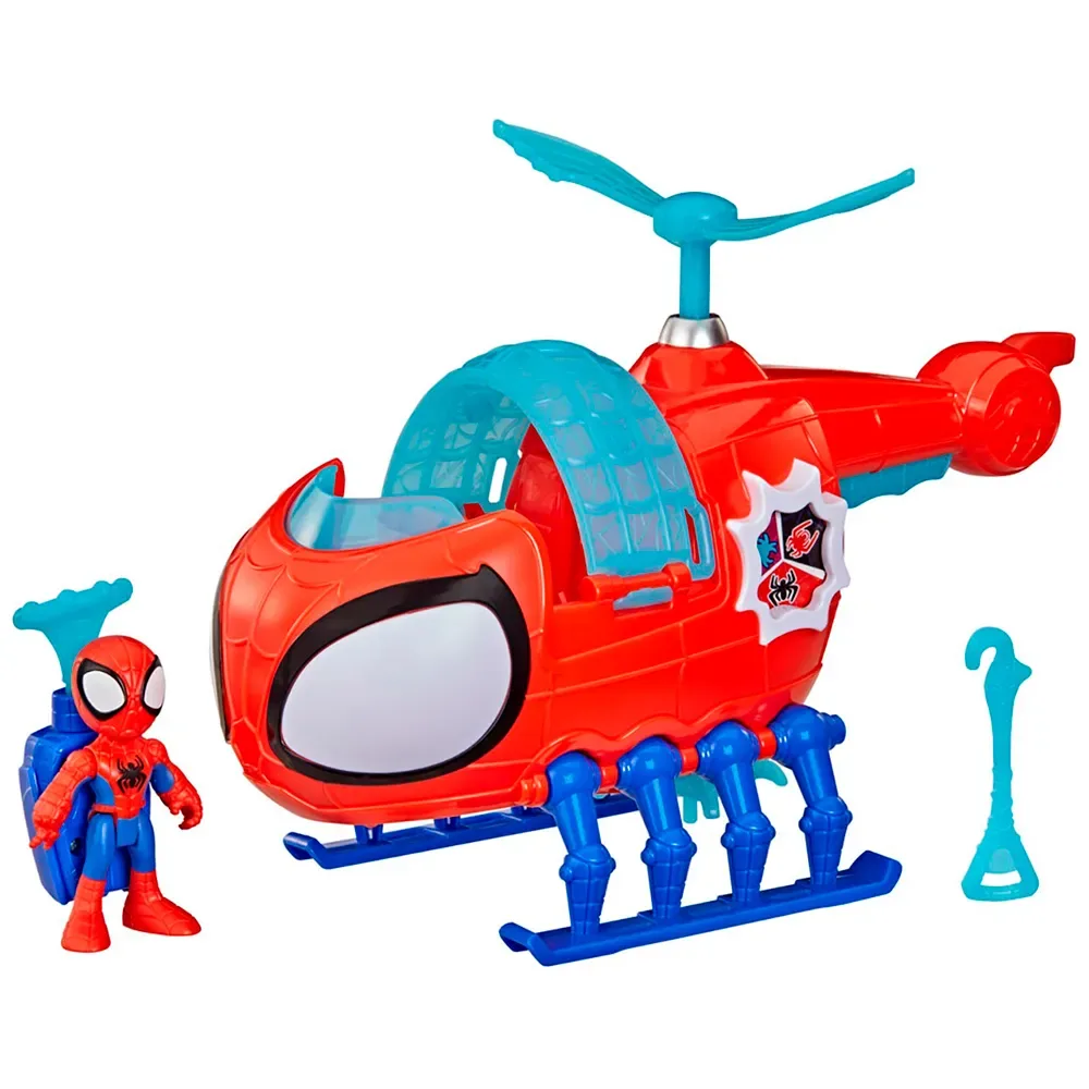 Spiderman Helikopter Spidey-figuur de Hasbro – jaquette