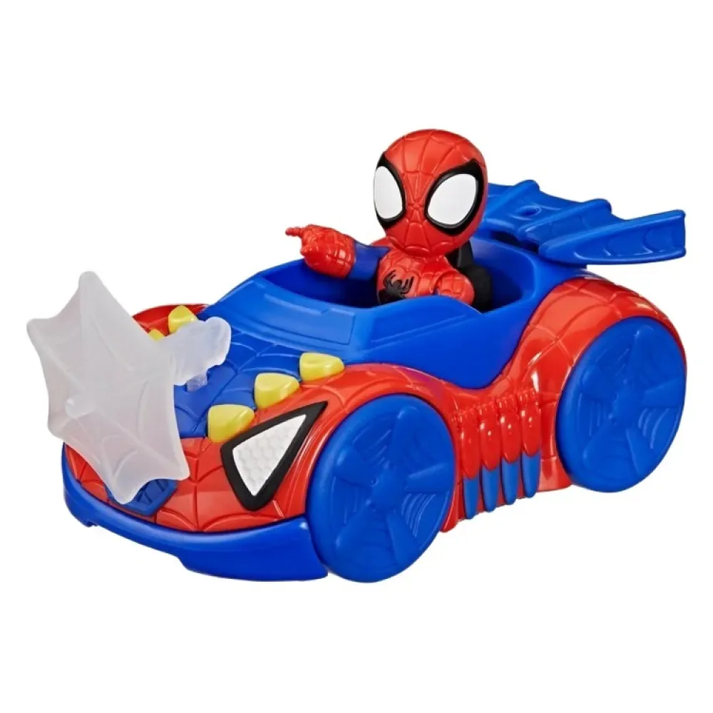 Spidey En Web-spinner Voertuig Figuur by Hasbro – cover