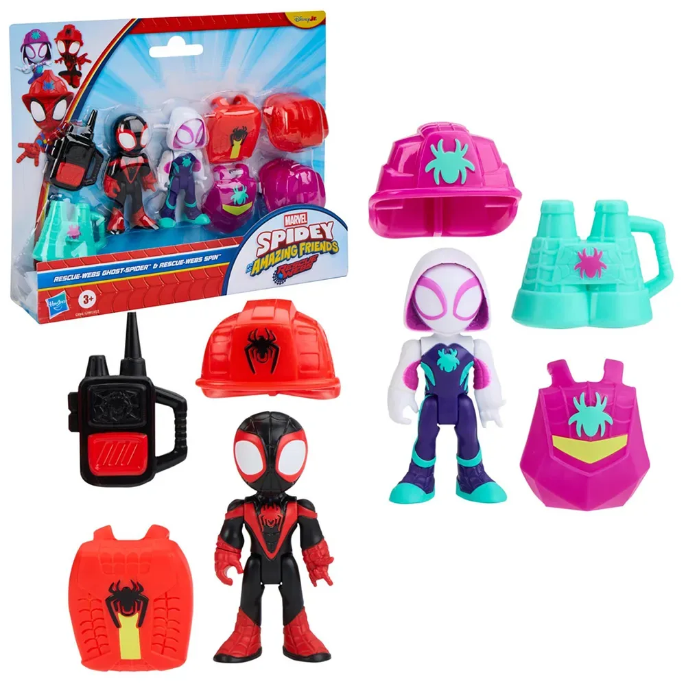 Spidey Rescuewebs Miles Ghost Figuren 2 Eenheden by Hasbro – cover