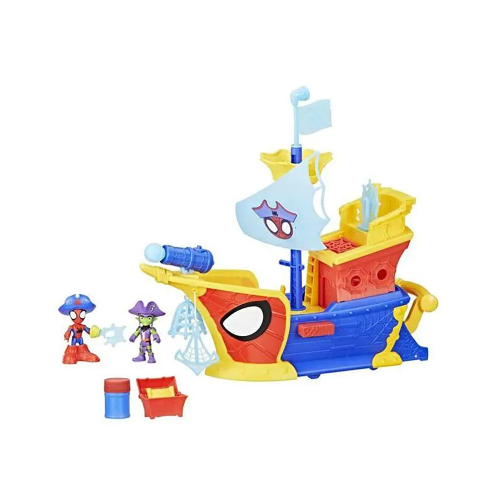 Spidey Waterwebben Piratenschip Figuur by Hasbro – cover