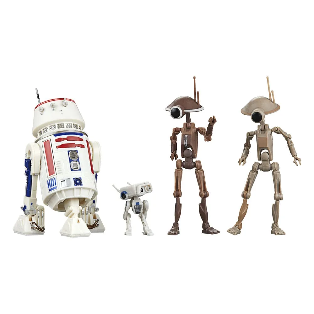 Star Wars 4-Pack R5-D4, BD-72 & Pit Droids van Hasbro – cover