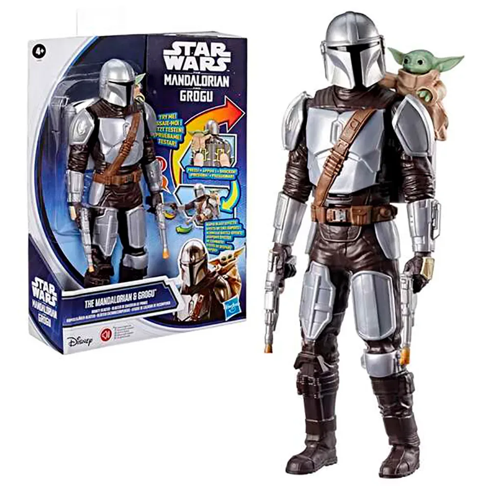 Star Wars Elektronisch Mandalorian Figuur van Hasbro – cover