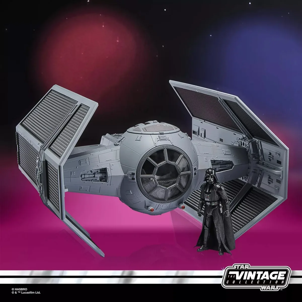 Star Wars Vintage Darth Vader's Tie Advanced van Hasbro – cover