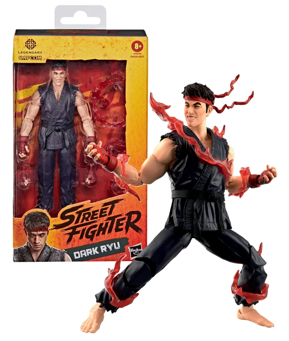 Street Fighter Dark Ryu Action Figure van Hasbro – cover