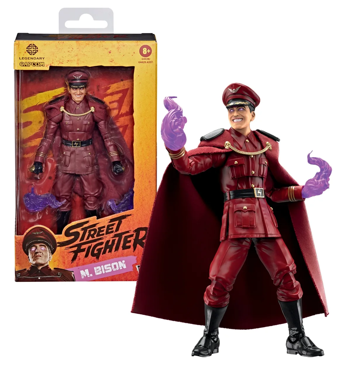 Street Fighter M. Bison Action Figure van Hasbro – cover