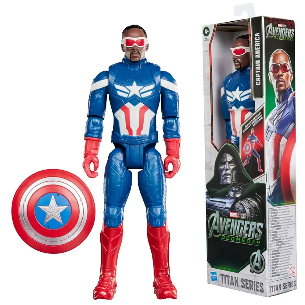 Titan Captain America Figuur by Hasbro – cover