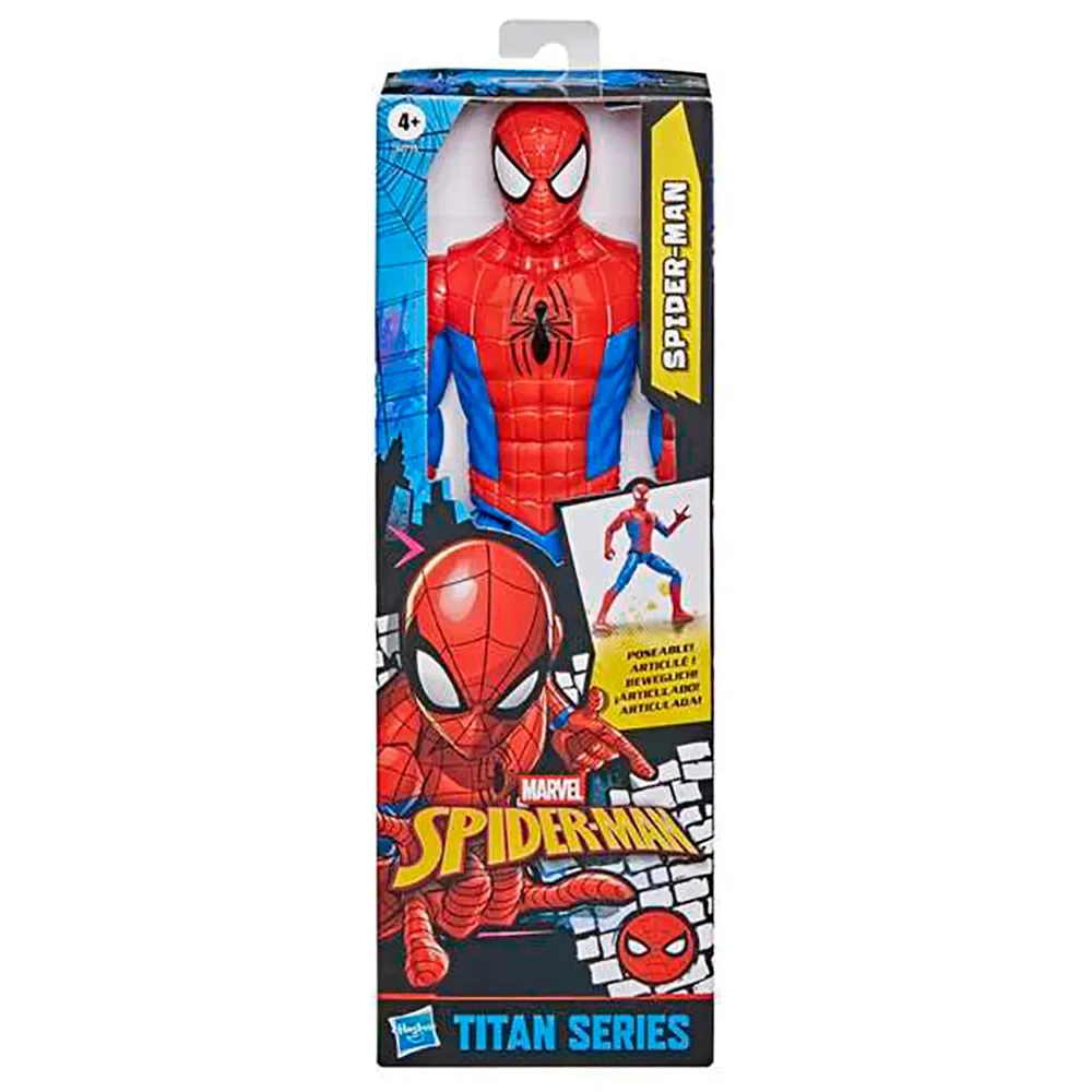 Figurine Spider-man Titan 30 Cm de Hasbro – jaquette