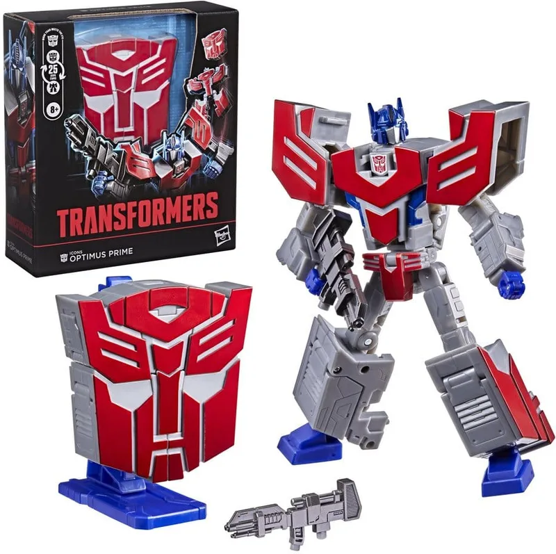 Transformers Icons Voyager Class Action Figure - Optimus Prime de Hasbro – jaquette