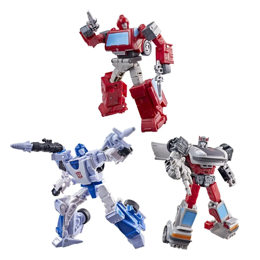Transformers Mirage & Bluestreak & Ironhide fra Hasbro – cover