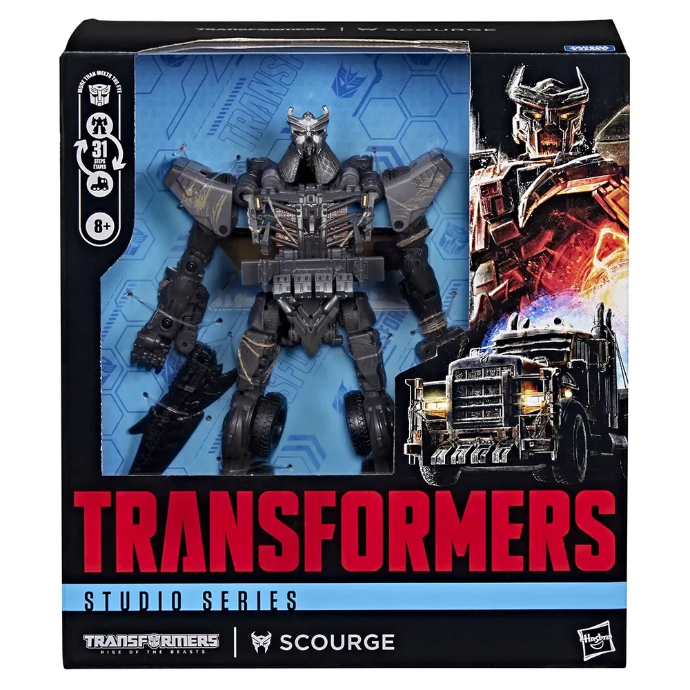 Transformers Rise Of The Beasts Scourge Figuur 22 Cm van Hasbro – cover