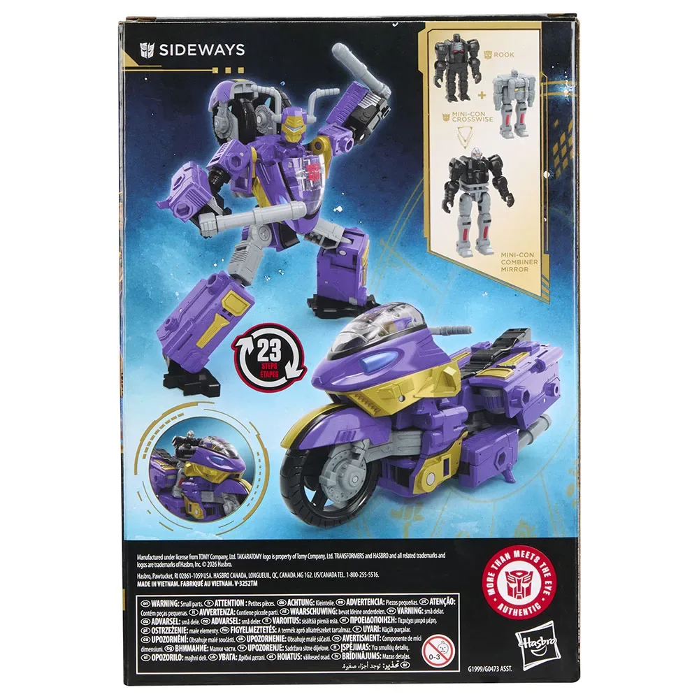 Transformers Sideways Figur 14 Cm från Hasbro – omslag