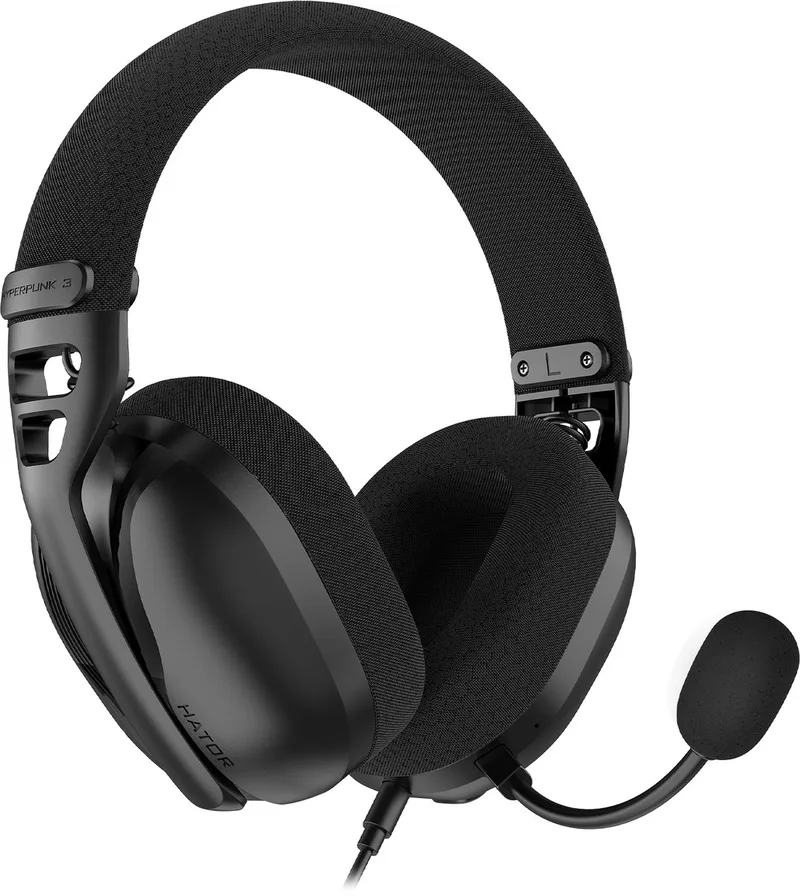 Hyperpunk 3 Headset Bedraad In-ear Gamen by HATOR, Black – cover
