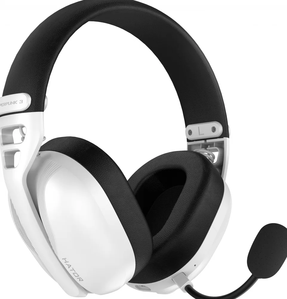 Hyperpunk 3 Wireless Wit - Headset van HATOR – cover