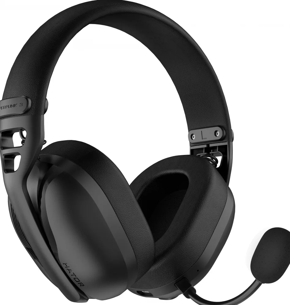 Hyperpunk 3 Wireless Zwart - Headset van HATOR – cover