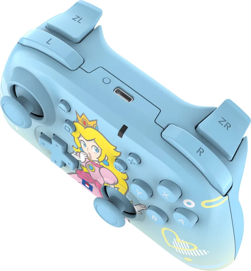 HORIPAD Draadloze Nintendo Switch Controller - City-Pop - Officieel gelicentieerd door Nintendo by Hori, Blue – cover