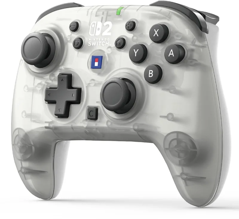 HORIPAD Turbo draadloze controller voor Nintendo Switch 2 - Officieel gelicentieerd door Nintendo van Hori, Wit – cover