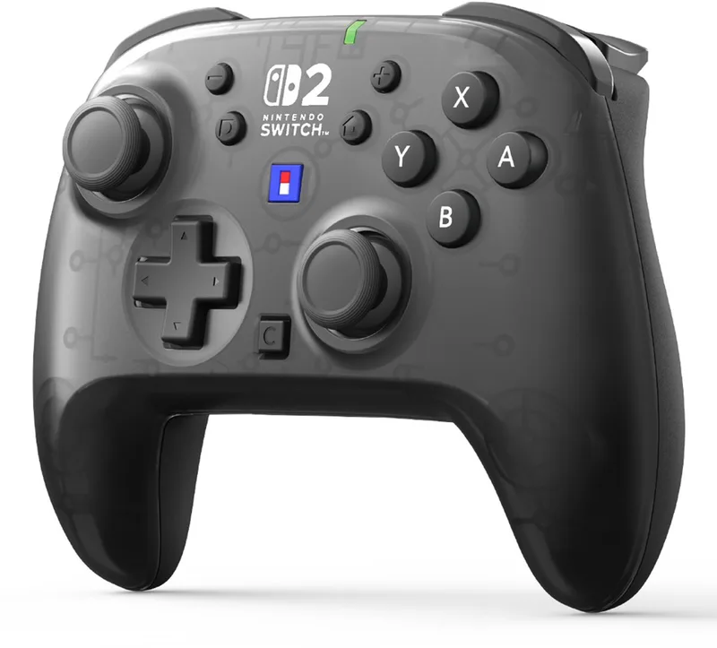 HORIPAD Turbo draadloze controller voor Nintendo Switch 2 - Officieel gelicentieerd door Nintendo de Hori, Noir – jaquette