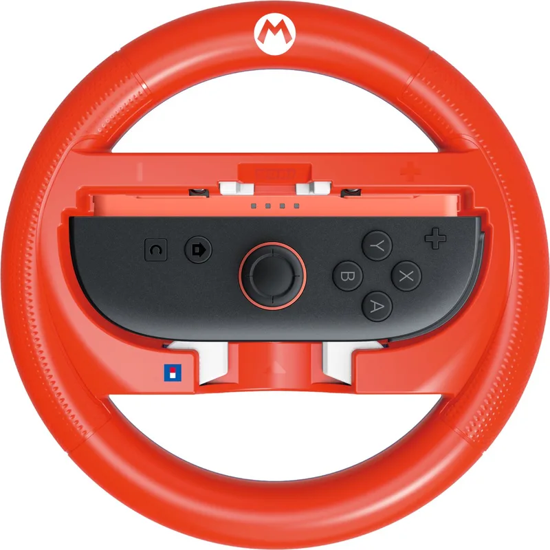 Mario Kart racestuur voor Nintendo Switch 2 - Mario - Officieel gelicentieerd door Nintendo® van Hori, Rood – cover