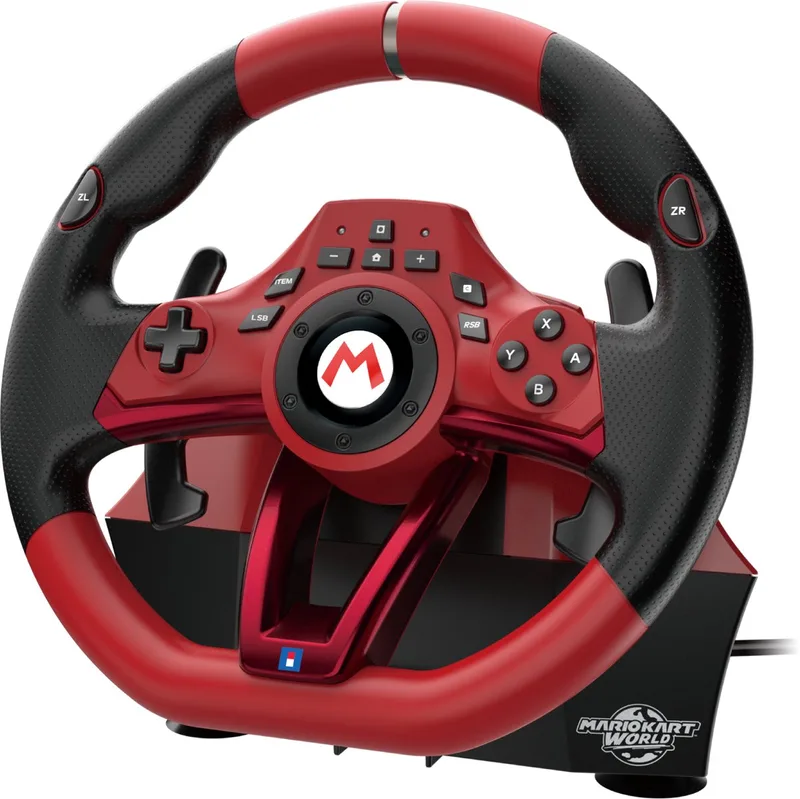 Mario Kart Racing Wheel Pro Deluxe - Officieel gelicentieerd door Nintendo van Hori – cover