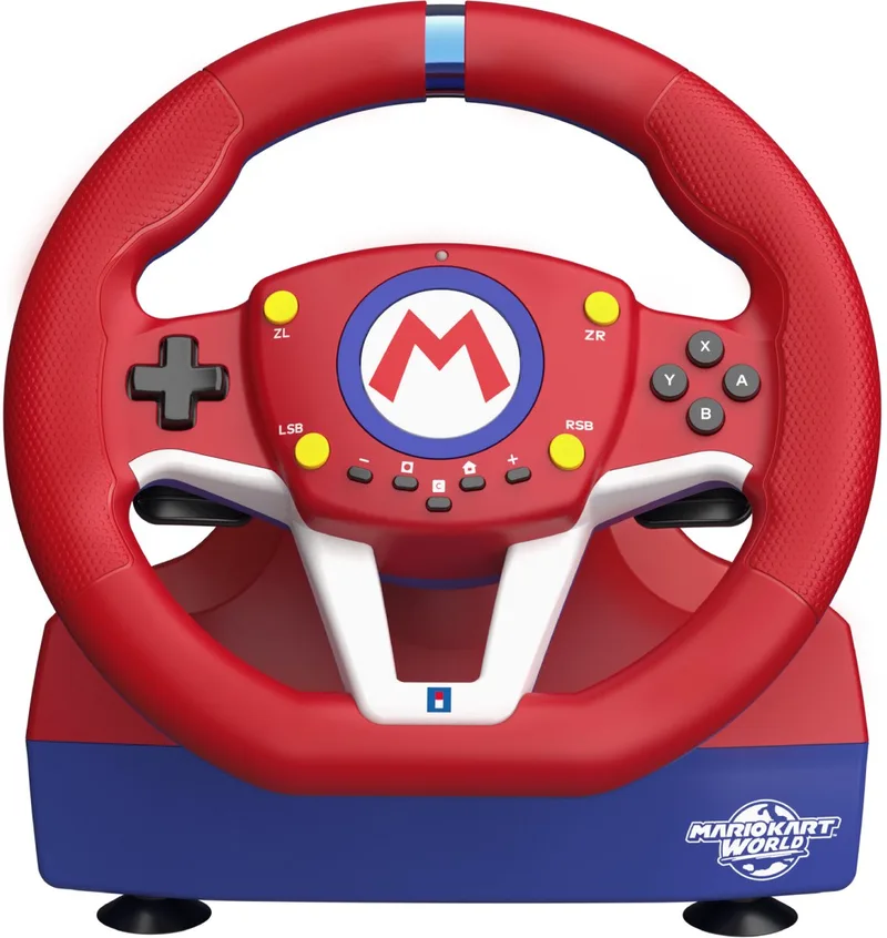 Mario Kart Racing Wheel Pro Mini - Officieel gelicentieerd door Nintendo van Hori – cover
