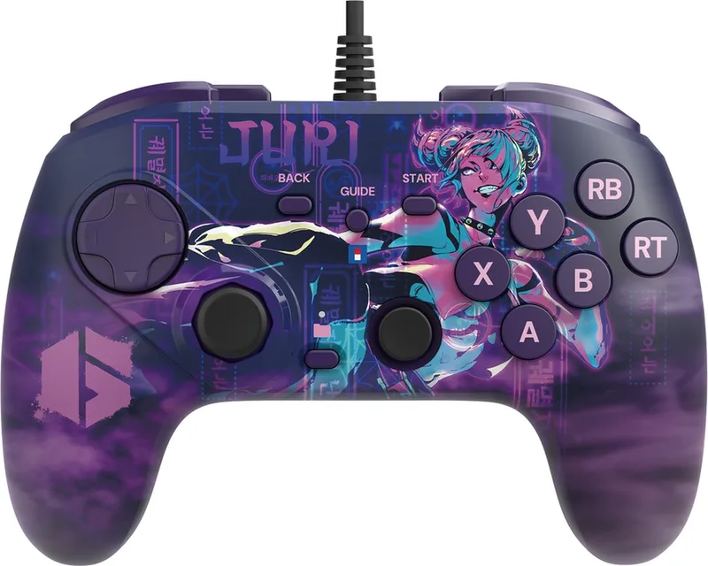 PC Fighting Commander OCTA voor Windows 10/11 - Street Fighter 6 Juri Edition - Officieel gelicentieerd door Capcom van Hori, Jurli – cover