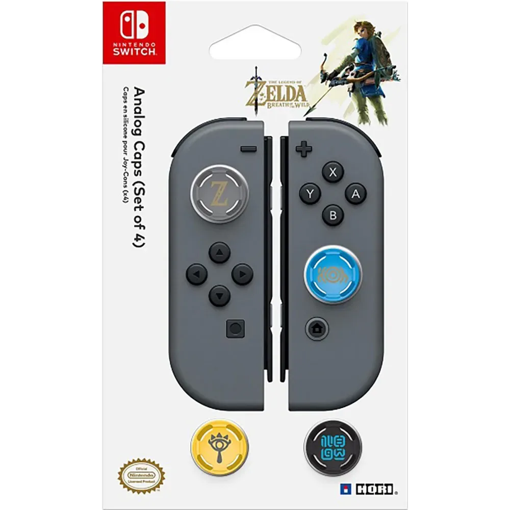 Zelda Breath Of The Wild Grip Voor Joy-con de Hori – jaquette