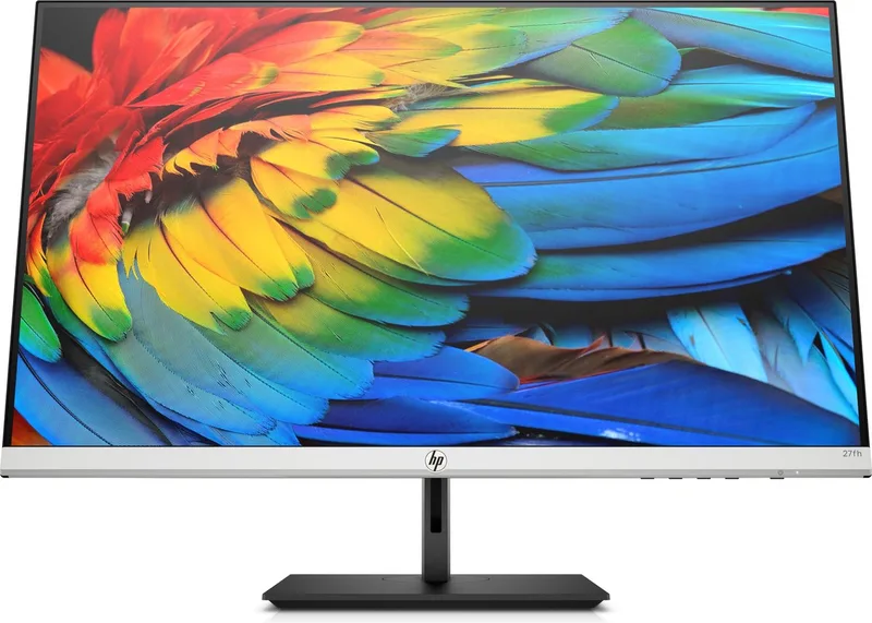 27fh 68,6 cm (27") 1920 x 1080 Pixels Full HD LED Zwart, Zilver by HP – cover