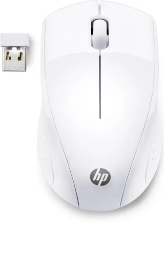 draadloze muis 220 (sneeuwwit) by HP, White – cover 1 of 2
