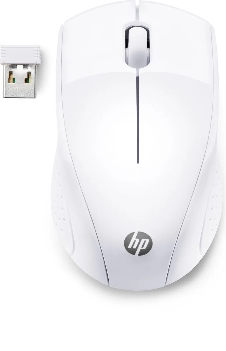 draadloze muis 220 (sneeuwwit) by HP, White – cover