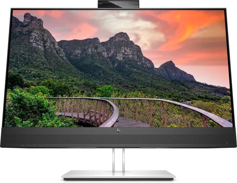 E27m G4 QHD USB-C conferentiemonitor by HP, Black, Silver – cover