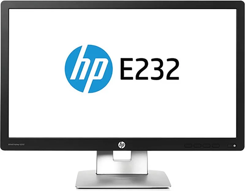 EliteDisplay E232 IPS 23" Full HD Matt van HP, Zwart – cover