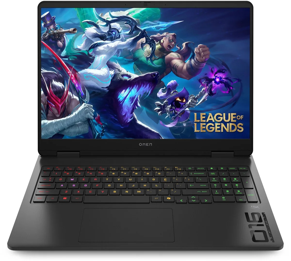 Gaming 16-am0001nb Intel Core Ultra 7 255H Laptop 40,6 cm (16") WQXGA 32 GB DDR5-SDRAM 1 TB SSD NVIDIA GeForce RTX 5070 Wi-Fi 6E (802.11ax) Windows 11 Home AI PC by HP, Black – cover