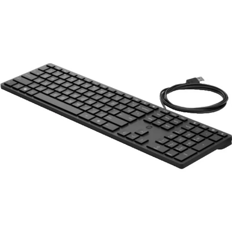 Halley USB keyboard van HP, Zwart – cover