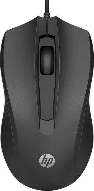 HP 100 - Bedrade Muis fra HP, Sort – cover 1 af 2