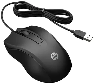 HP 100 - Bedrade Muis fra HP, Sort – cover 2 af 2