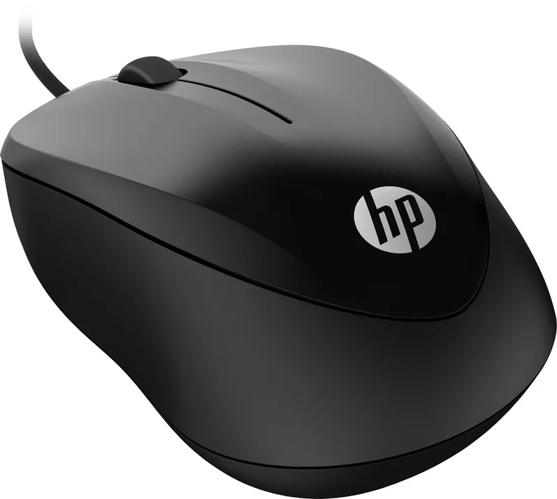 HP 1000 - Bedrade Muis - USB - 1200 dpi de HP, Noir – jaquette