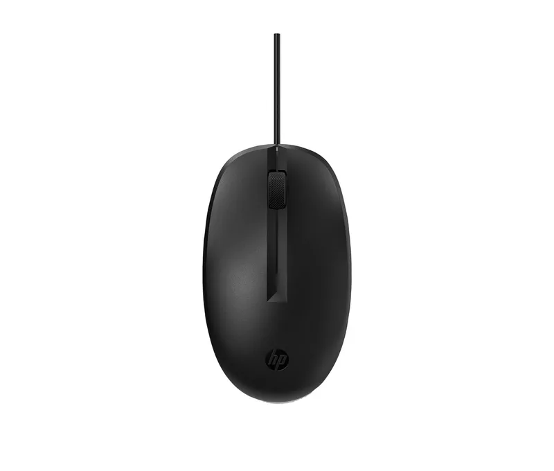 HP 125 Muis - met Kabel - Rechts en Linkshandig van HP, Zwart – cover