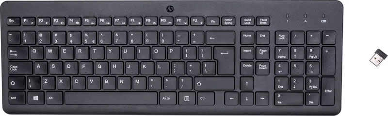 HP 220 Draadloos Toetsenbord Zwart by HP, Black, US – cover