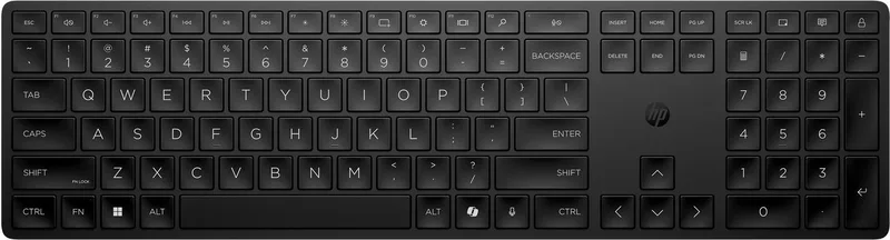 HP 455 programmeerbaar draadloos toetsenbord van HP, Zwart – cover